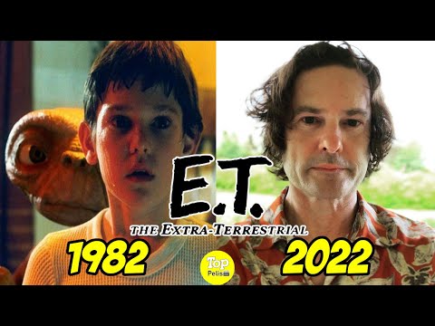 ET EL EXRATERRESTRE ANTES Y DESPUES 2022.PELICULA E.T.