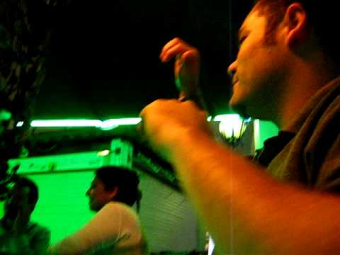 Dancing at Cabo Wabo Bar