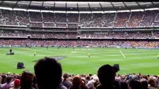 The 2013 Grand Final-The crowd singing UP THERE CAZALY!!!....THE ANTHEM  BACK HOME WHERE IT BELONGS!