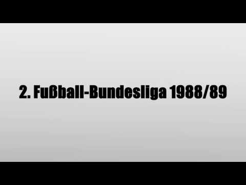 2. Fußball-Bundesliga 1988/89