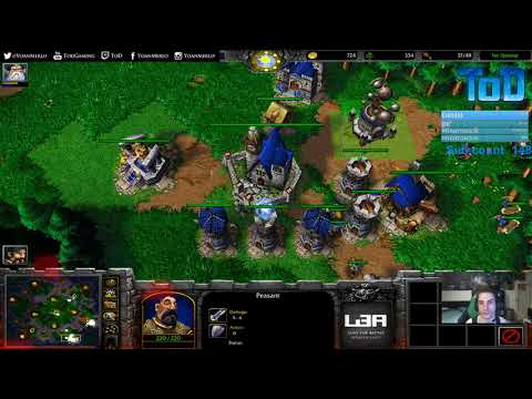 Warcraft III #497 - Mosura Human vs Undead (Turtle Rock)