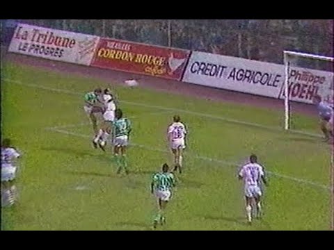 ASSE 2-1 Montpellier - 13e journée de D1 1987-1988