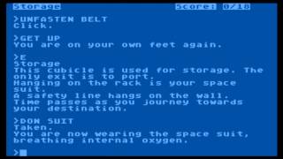 Starcross for the Atari 8-bit family