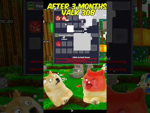 Blockman go skyblock trades doge meme part 4 ⚡️#skyblock #blockmango #funny #blockmangobedwars #fun