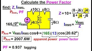 Electrical Engineering: Ch 12 AC Power (36 of 58) How to Calculate the Power Factor?