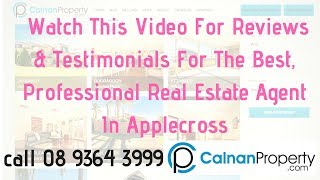 Best Real Estate Agent Applecross Reviews Calnan Property