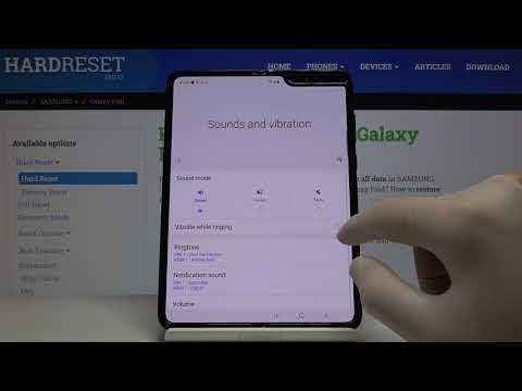 How to Change Vibration Settings in SAMSUNG Galaxy Fold – Vibration Options