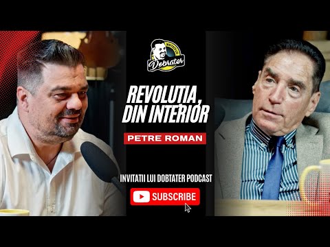 Revoluția văzută din interior cu Petre Roman la Podcastul Invitații lui Dobrater
