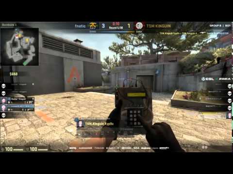 Xyp9x Incredible 1 vs 4 Clutch - TSM vs Fnatic 02.07.15