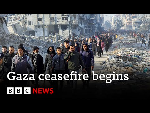 Video | LIVE: Red Cross in Gaza to collect Israeli hostages | BBC News