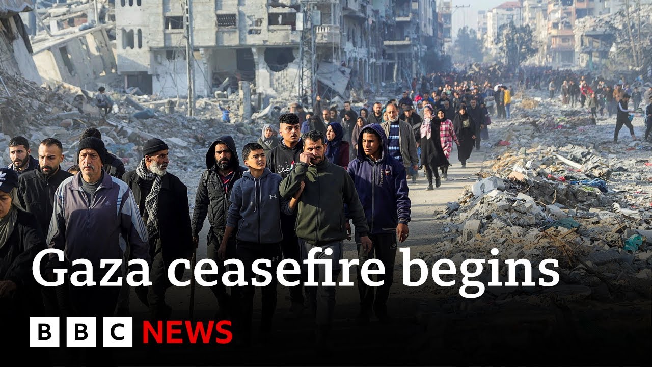 LIVE: Red Cross in Gaza to collect Israeli hostages | BBC News