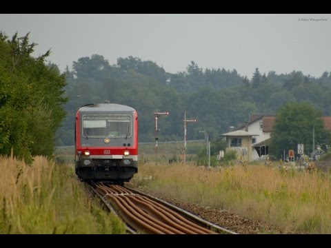 Bahnlärm? Ja, bitte!  Züge in Tüßling