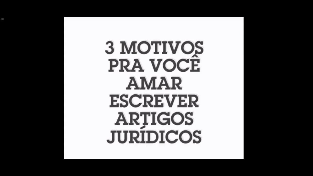 3 motivos pra amar escrever artigos jurídicos