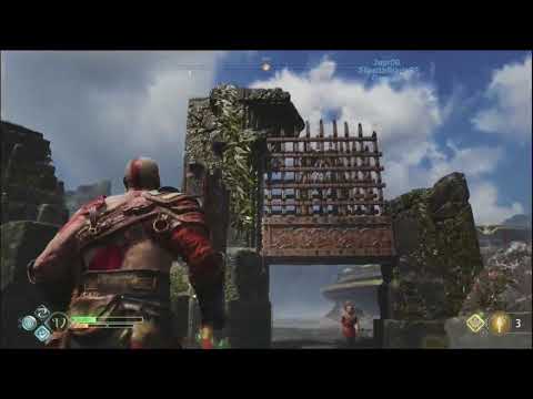 God of War[PS4] pt 63: Tough Level 5 and 6 Enemies and Another Bell Puzzle