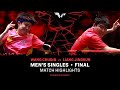 Wang Chuqin vs Liang Jingkun | MS Final | Singapore Smash 2024