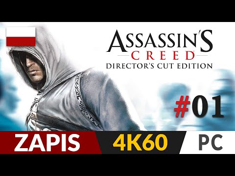 Assassin's Creed 1 PL 🧭 #1 - odc.1 ⌛️ Jak wyglądał Asasyn 15 lat temu? | 4K60 Gameplay po polsku