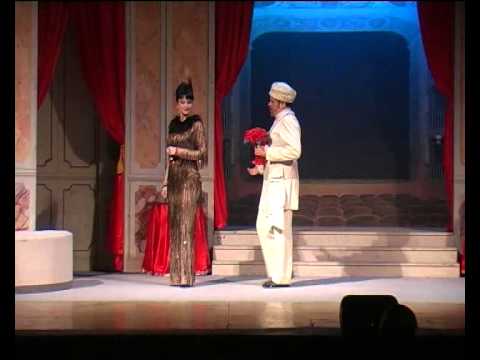 Elena D'Angelo e Emil Alekperov in "Rosa di Djaipur" da La bajadera di Kalman