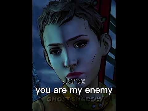 Telltale The walking dead game all season My enemy #shorts #edit