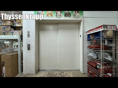 Thyssenkrupp Hydraulic Elevator at Menards in Springfield, IL