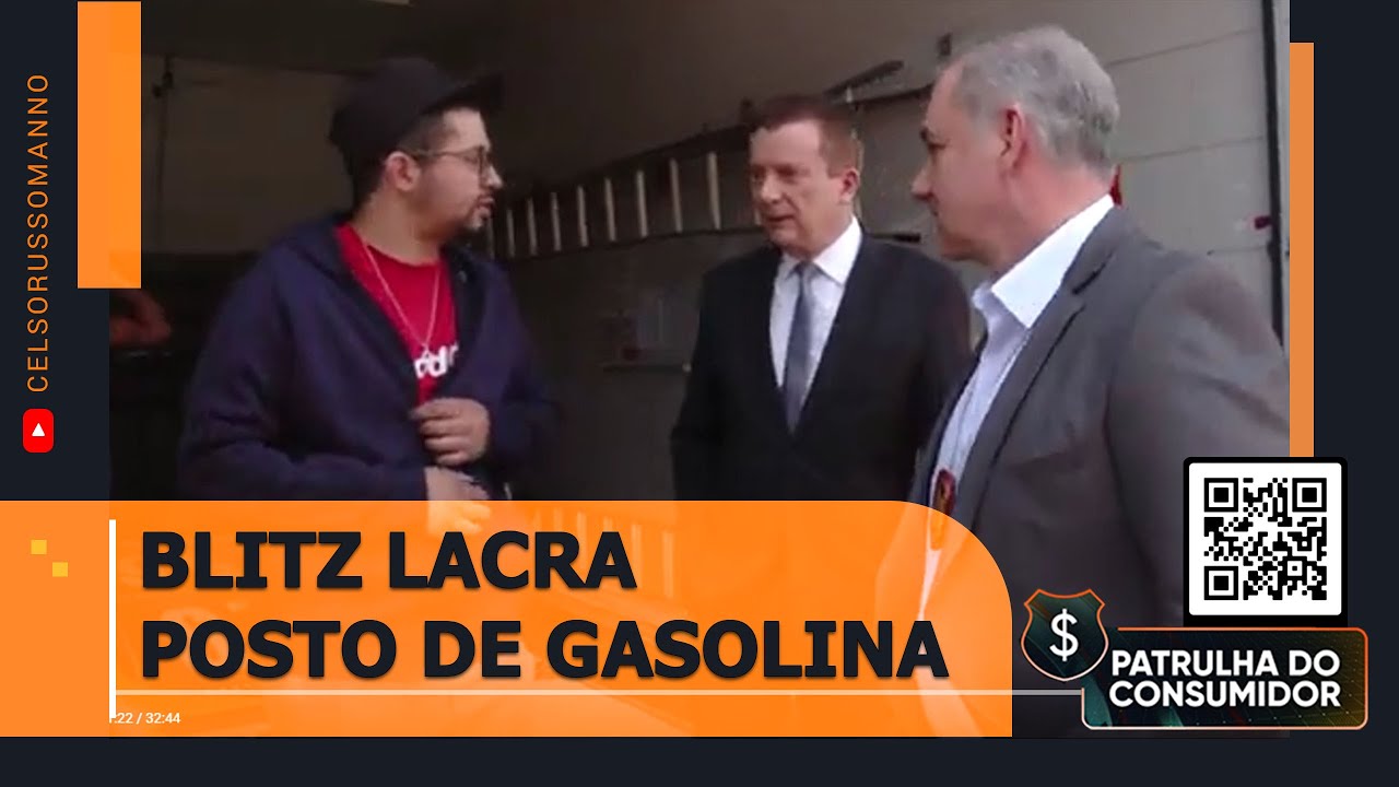 BLITZ LACRA POSTO DE GASOLINA