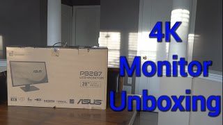 Video thumbnail for ASUS PB287Q 4K Monitor Unboxing by Babbling Boolean