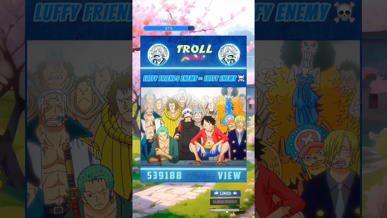 Law And Luffy Enemy ☠️ #luffy #law #sanji #zoro #onepiece