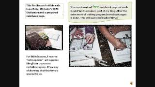 How to Use The Noah Plan© Curriculum