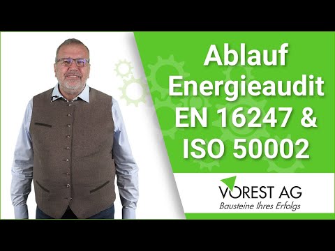 Wie ist der Ablauf eines Energieaudits nach EN 16247 & ISO 50002