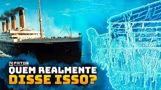 "Nem DEUS pode afundar este navio": A história por trás da polêmica frase do Titanic!”