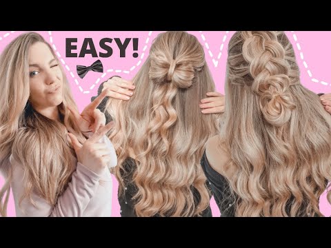 How to BOW HAIRSTYLE on your own - How to make a COOL...