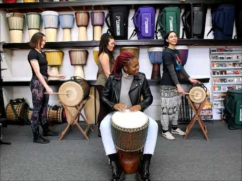 DJEMBE DSD-09281 SOUND DEMO W/ Mélissa Hié, Leila, Nicole & Sahar
