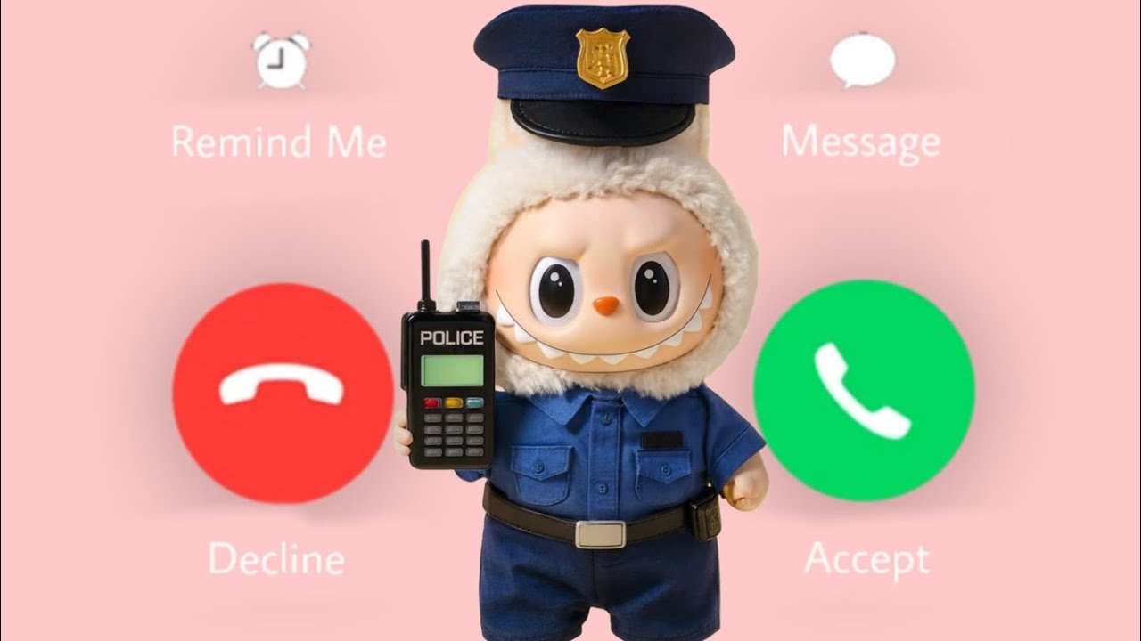 إتصال شرطة لابوبو للاولاد والبنات اللي مايسمعوا الكلام