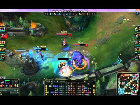 [NA Diamond] Cliftobis Mid Swain vs Mid Lulu Most2 [21/6/19 Triple Kill] 2015-12-08