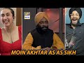 Indian Reaction on Anwar Maqsood interviews a Sikh (Moin AKhtar) | Loose Talk | Raula Pao