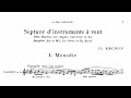 Charles Koechlin: Wind Septet, Op. 165 (1937)