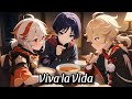 Nightcore Viva La Vida Lyrics
