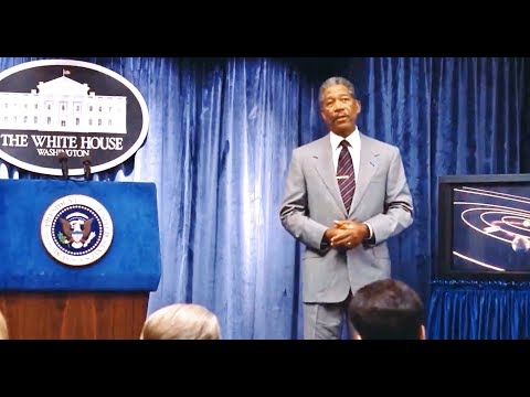 1998 - Deep Impact - The President announces a comet is headed for Earth (Morgan Freeman)