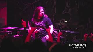 CRYPTOPSY &quot;Cold Hate, Warm Blood&quot; live in Oakland, California on CAPITAL CHAOS TV