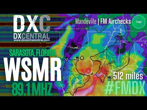 89.1 | WSMR | Classical WSMR | Sarasota, FL | 512 miles | TROPO