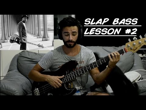 Slap Bass Lesson #2 - Marcus Miller Style - Kikko