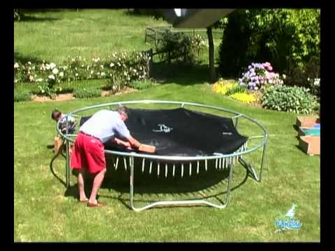 comment monter trampoline