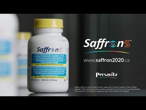 Saffron 2020 for Macular Degeneration (AMD)