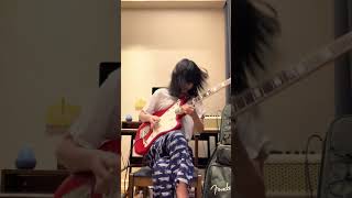  - LOVE ROCKETS - The Birthday【#Yumiki Erino #Guitarcover】#shorts