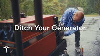 Tesla Goodbye Gas Generators | Tesla Powerwall