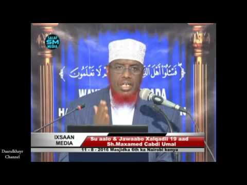 Garka In Laxiiro Diintu Ma Ogolo Ee Inla Qurxiyo,Lagabiyo,Laxiiro Hunguriga Ma Saxbaa?Sh.Umal