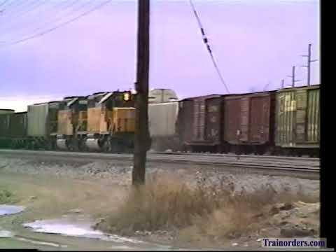Classic Railroad Series 870 - Chasing Chessie 6061 in Idaho 3-15-1995 Part 2