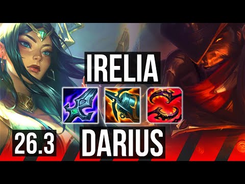 IRELIA vs DARIUS (TOP) | EUW Master | 26.3