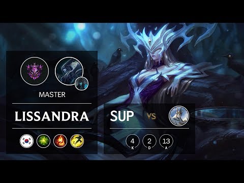 Lissandra Support vs Galio - KR Master Patch 9.6