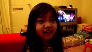 Rachel 3, singing London Bridge...