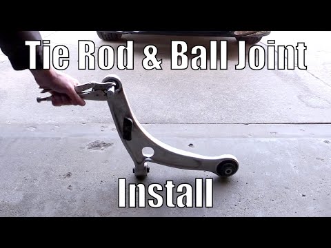 Mitsubishi EVO 8/9 Tierod & Ball Joint Install // Whiteline Roll Center Kit Install